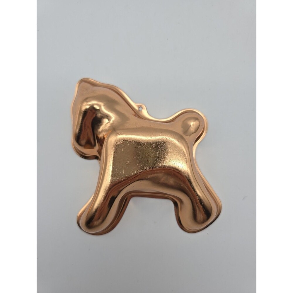 Swedish Dala Horse Copper Small Chocolate Mold Festive